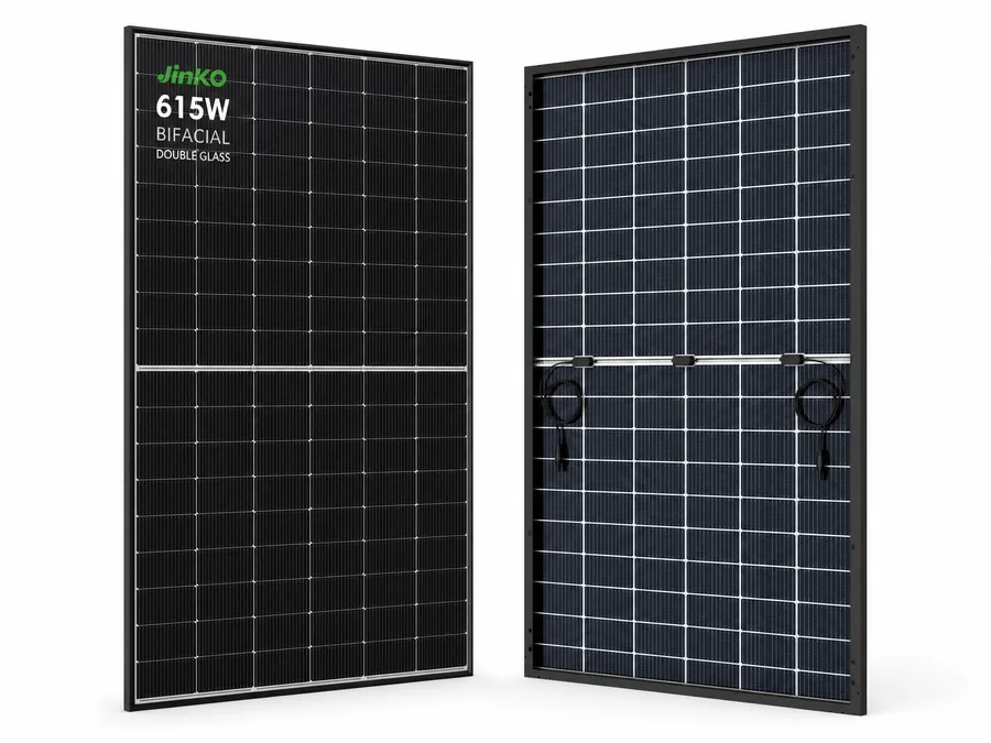 Jinko Tiger Neo Bifacial 615W solar module