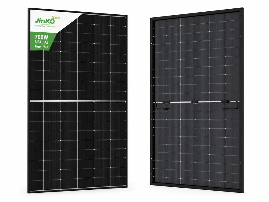 Jinko Tiger Neo Bifacial 700W solar module
