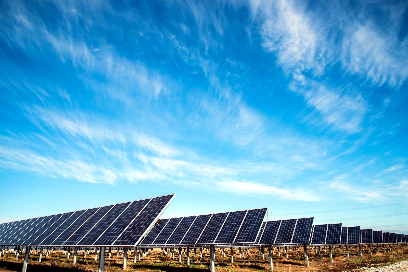 Rows of Longi Hi-MO solar modules at the 2 MW T.U Plastics plant, Lahore